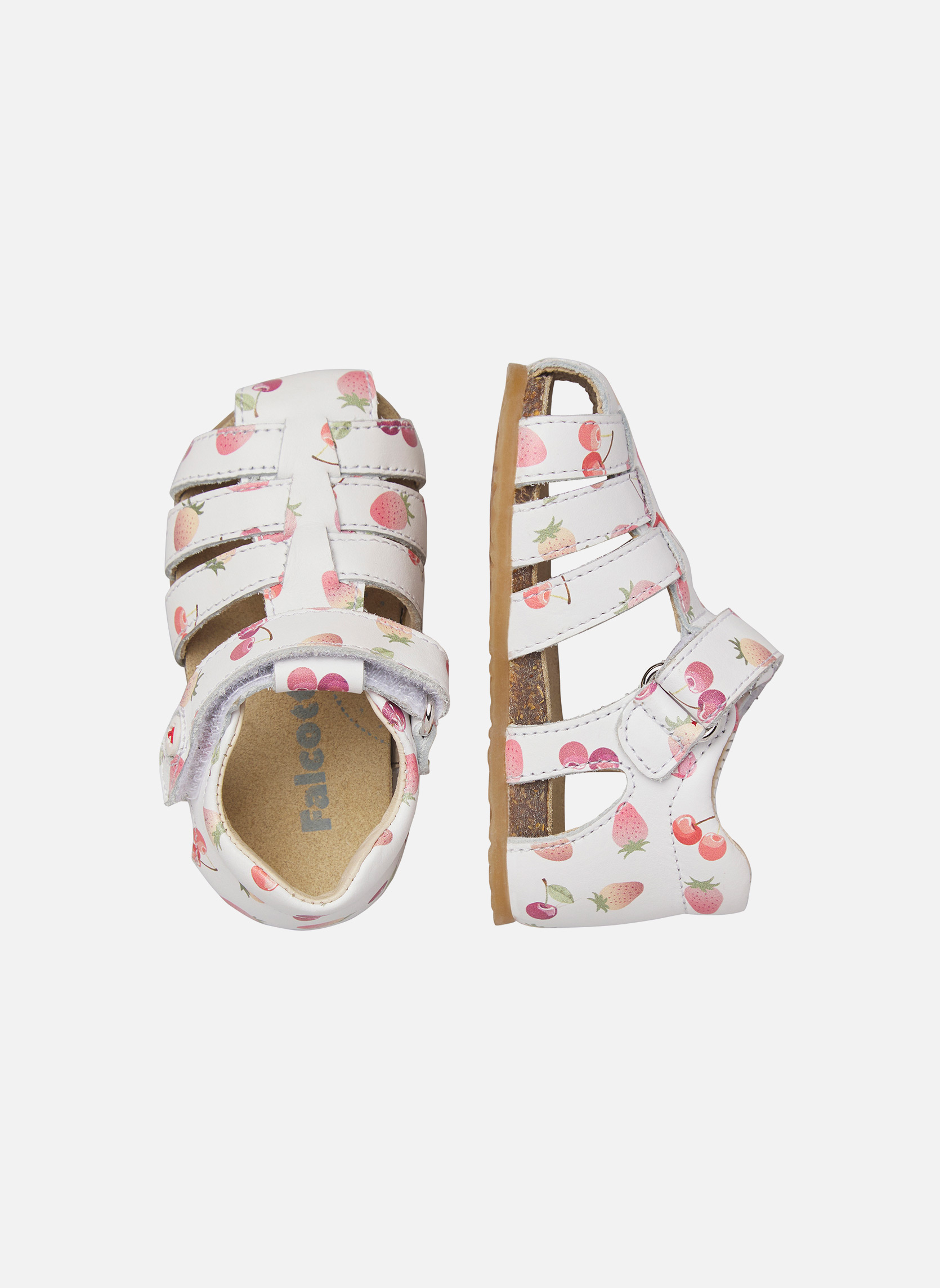 Sandales Sandales ALBY Blanc- fille blanc Falcotto Sandales Sandales ALBY Blanc- fille blanc Blanc