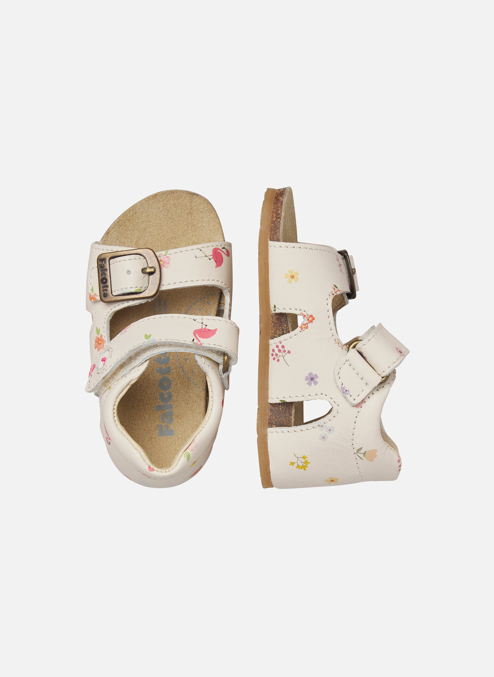 Sandales Sandales BEA Blanc crème- fille blanc Falcotto Sandales Sandales BEA Blanc crème- fille blanc Blanc