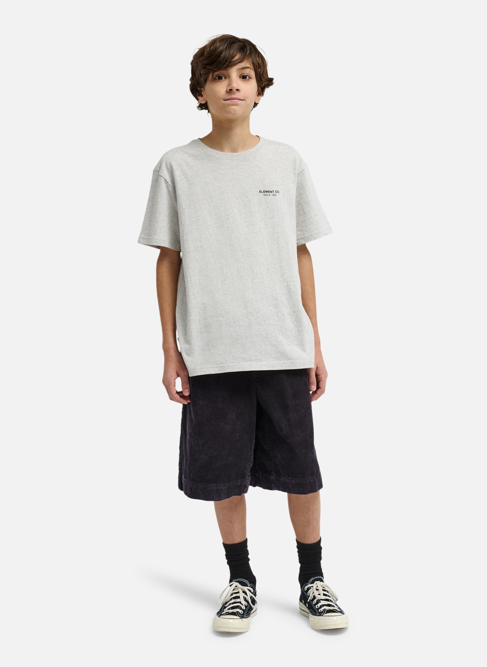Shorts Big garçon noir Element Shorts Big garçon noir Noir