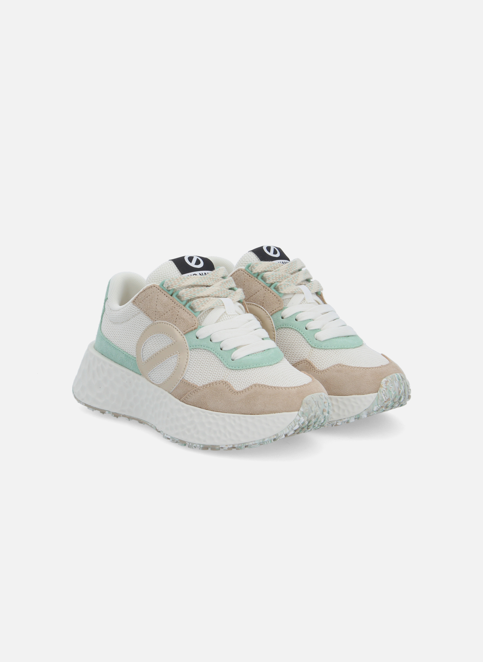 Baskets basses CARTER femme beige No Name Baskets basses CARTER femme beige Beige