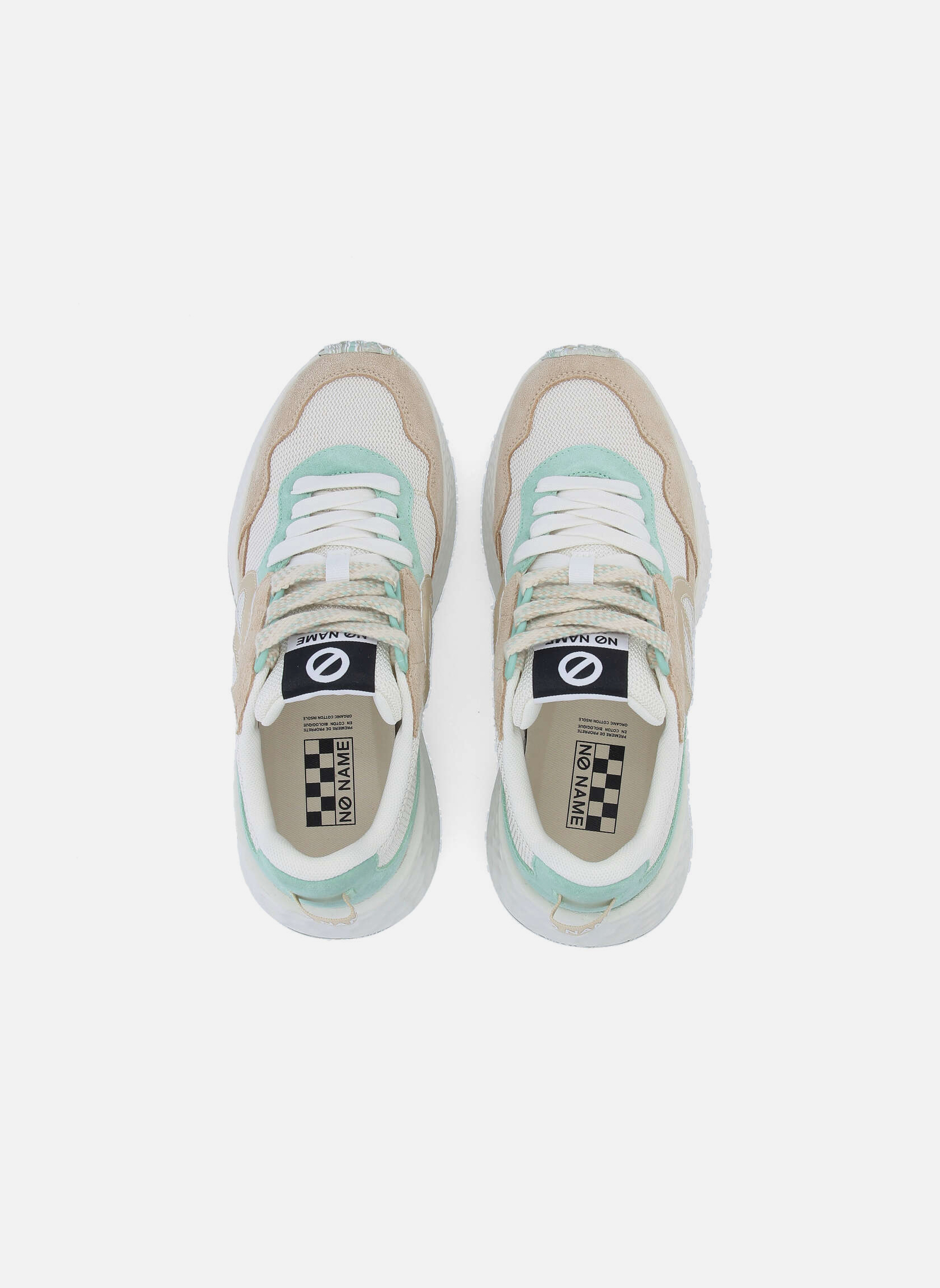 Baskets basses CARTER femme beige No Name Baskets basses CARTER femme beige Beige