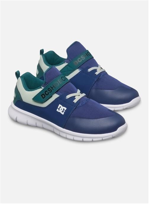 DC Shoes Baskets basses Heathrow Prestige Ev garçon bleu