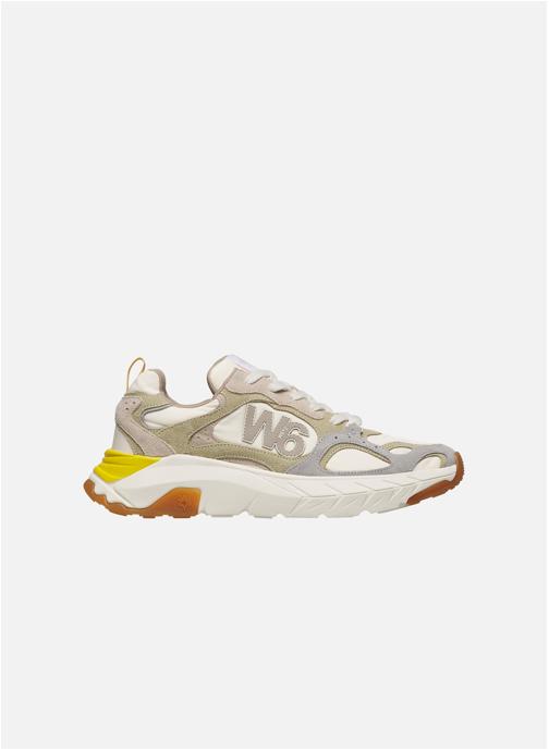 W6YZ Baskets basses Sneakers MARK-M. Gris tourterelle-Blanc homme gris