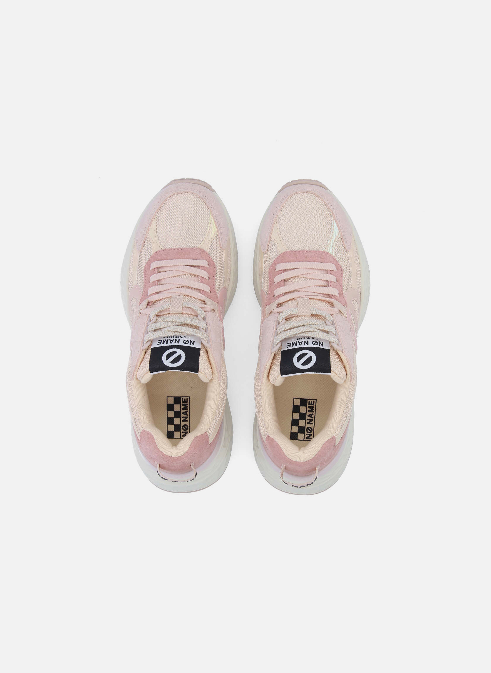 Baskets basses CARTER 2.0 femme rose No Name Baskets basses CARTER 2.0 femme rose Rose