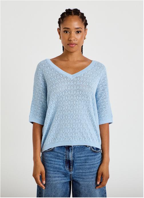 Cache Cache Pulls NEWLUXAJOUV femme bleu