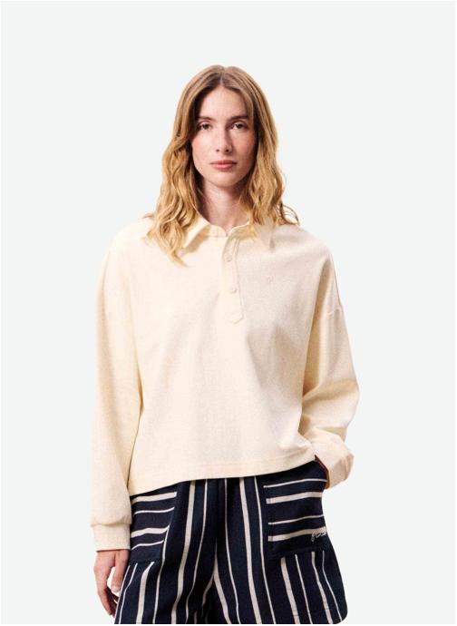 FRNCH Polos LARIMAR femme beige