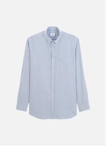 Chemises Chemise ML homme bleu Serge Blanco Chemises Chemise ML homme bleu Bleu