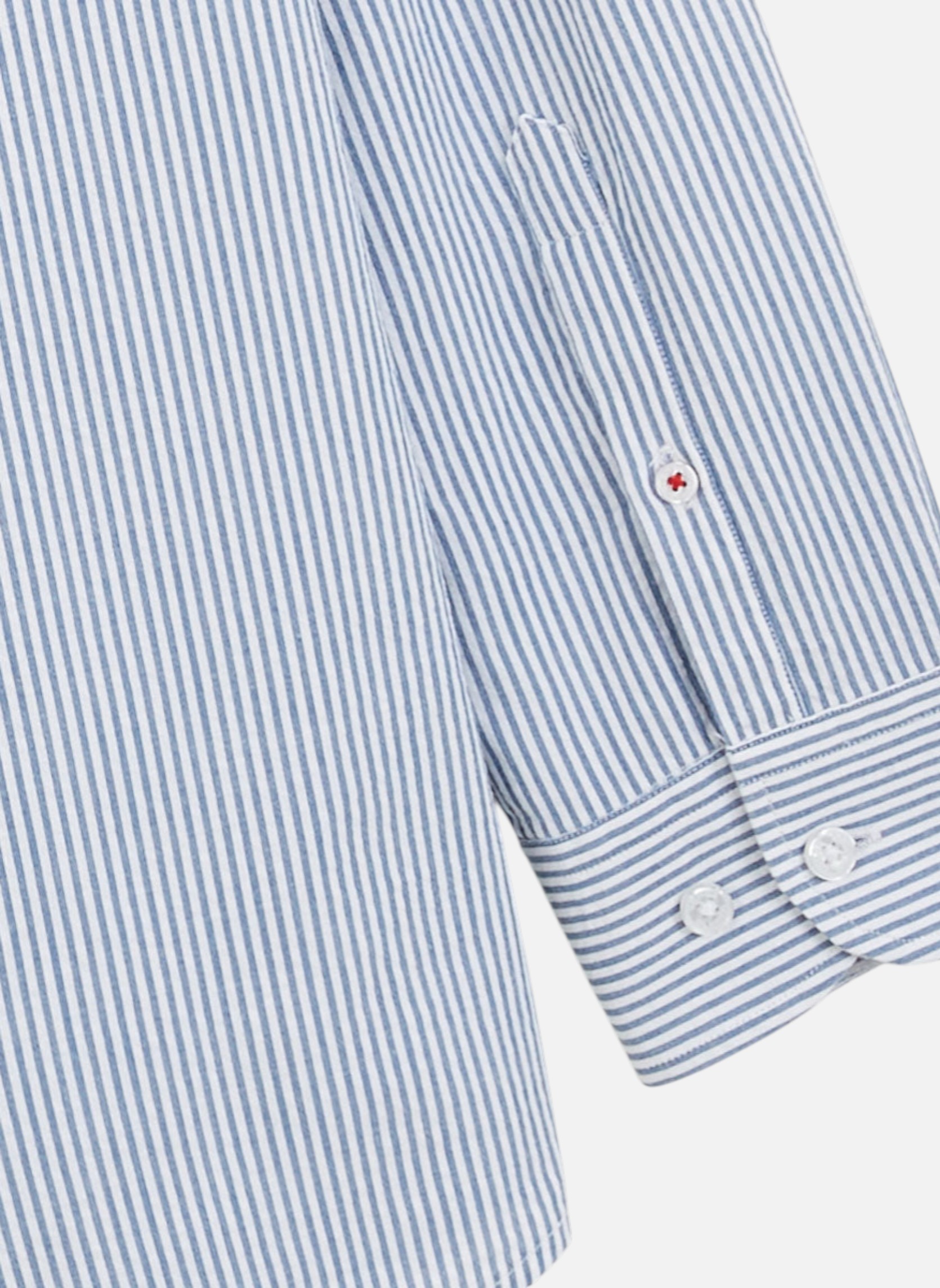 Chemises Chemise ML homme bleu Serge Blanco Chemises Chemise ML homme bleu Bleu