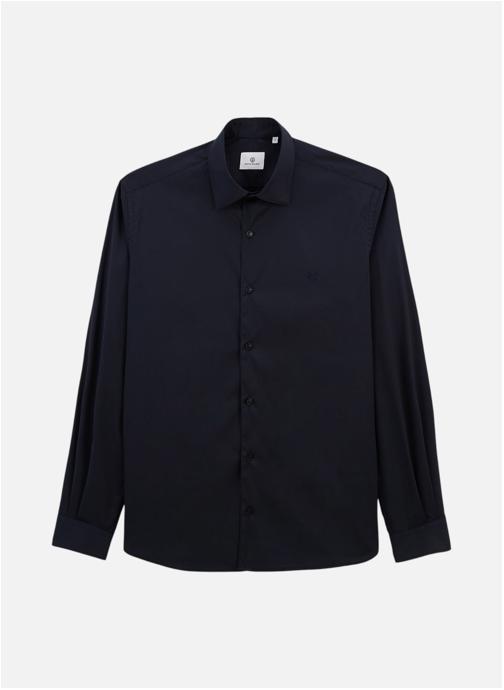 Serge Blanco Chemises Chemise ML homme bleu