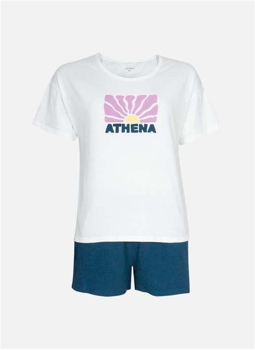 ATHENA Combinaisons EASY COTON femme blanc
