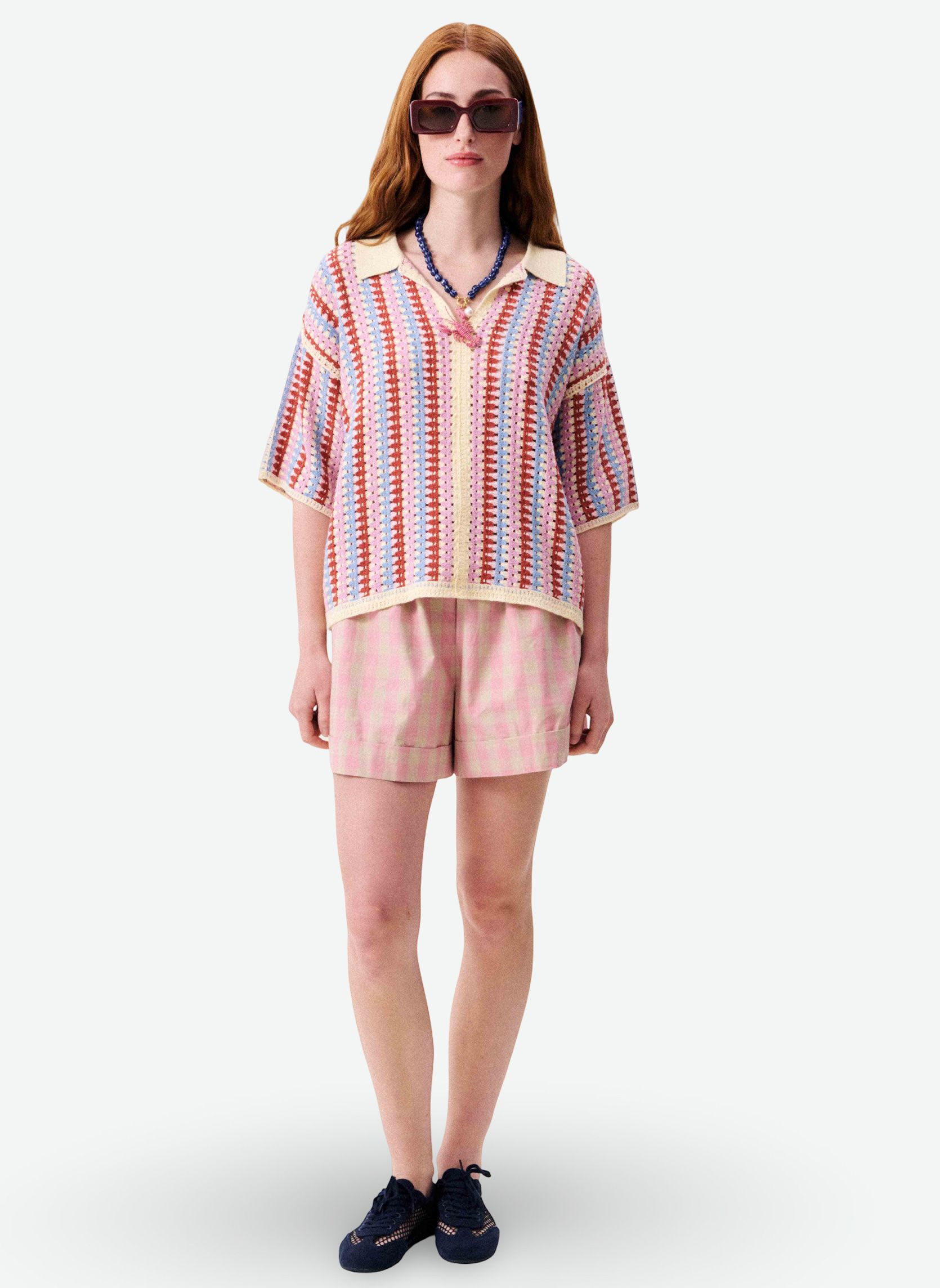 Tops MISSY femme violet FRNCH Tops MISSY femme violet Violet