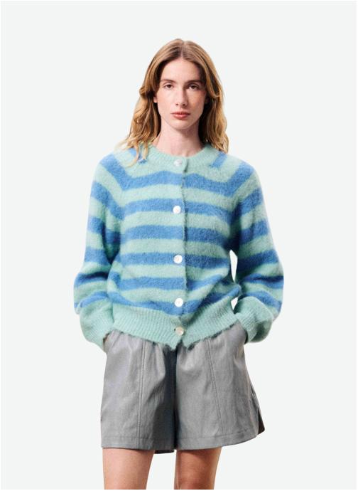FRNCH Gilets AZUR femme bleu