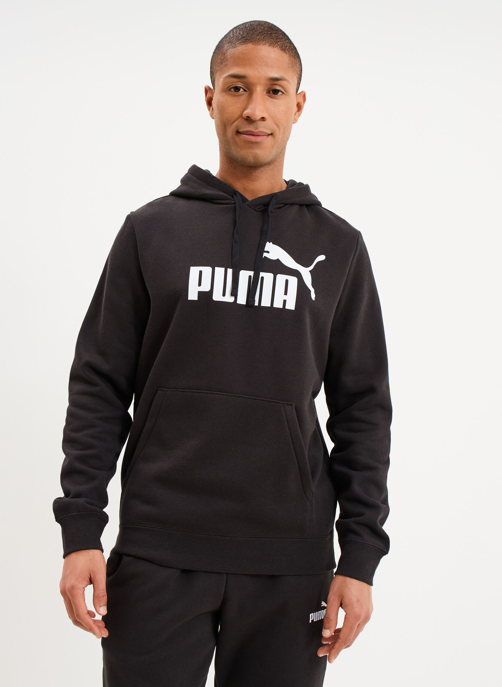 Sweats à capuche PUMA1_ESSLOGO_68257001 homme noir Puma Sweats à capuche PUMA1_ESSLOGO_68257001 homme noir Noir