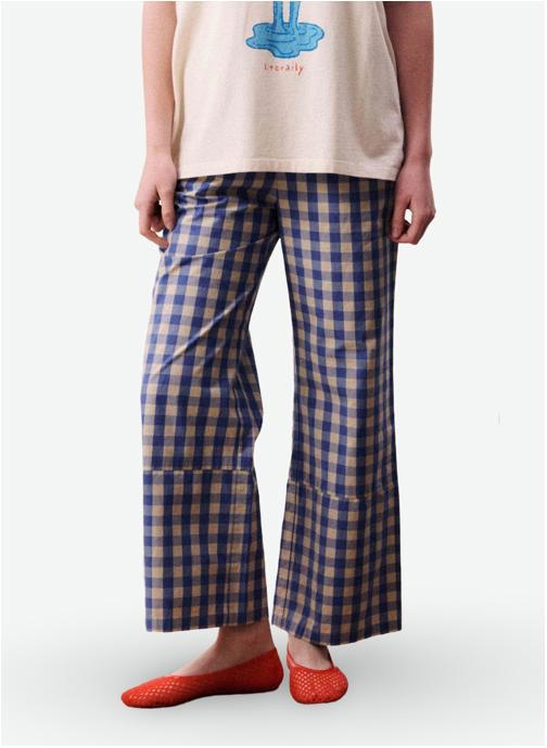 FRNCH Pantalons droit MARIS femme bleu