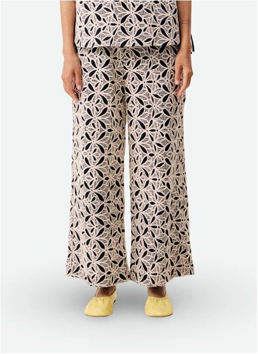 FRNCH Pantalons droit CONCHAL femme noir