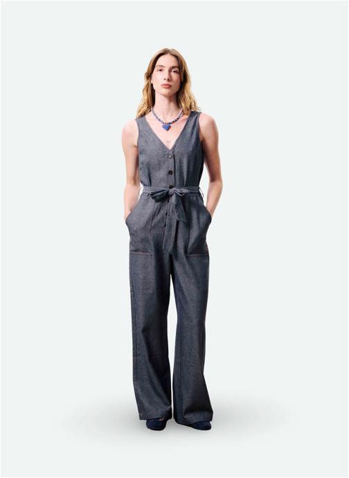 FRNCH Combinaisons VICHAYITO femme bleu