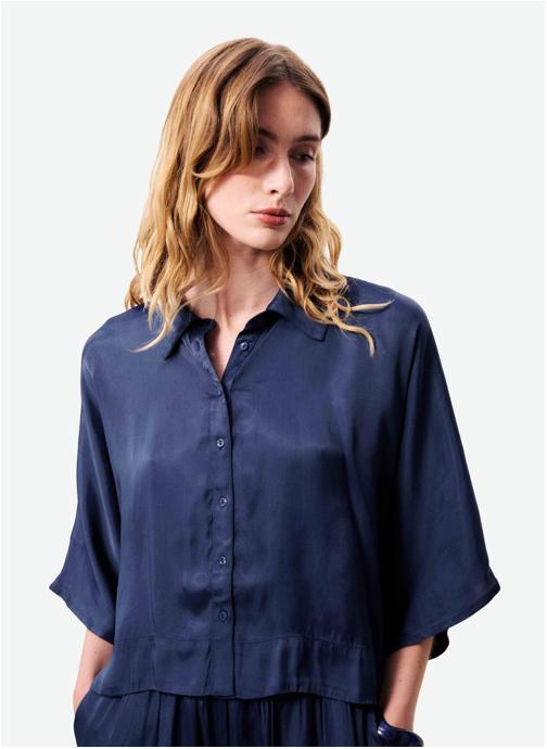 FRNCH Chemises PERVENCHE femme bleu
