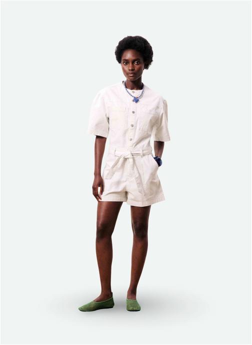 FRNCH Combi-shorts SIRENA femme beige