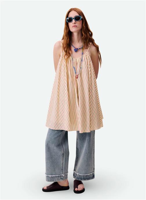FRNCH Robes POROA femme jaune