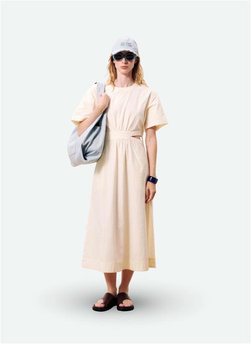 FRNCH Robes MAVERA femme beige