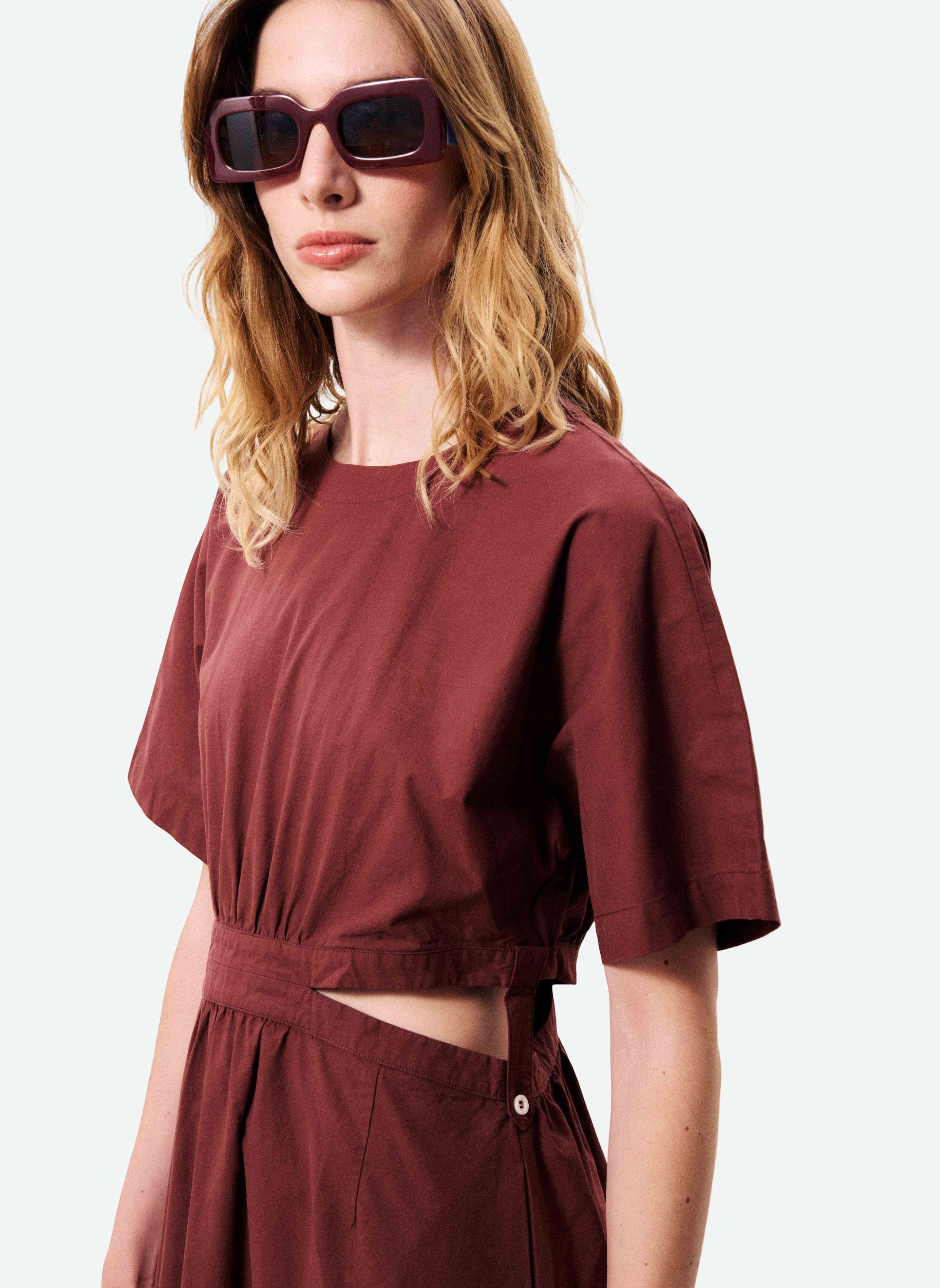 Robes MAVERA femme bordeaux FRNCH Robes MAVERA femme bordeaux Bordeaux