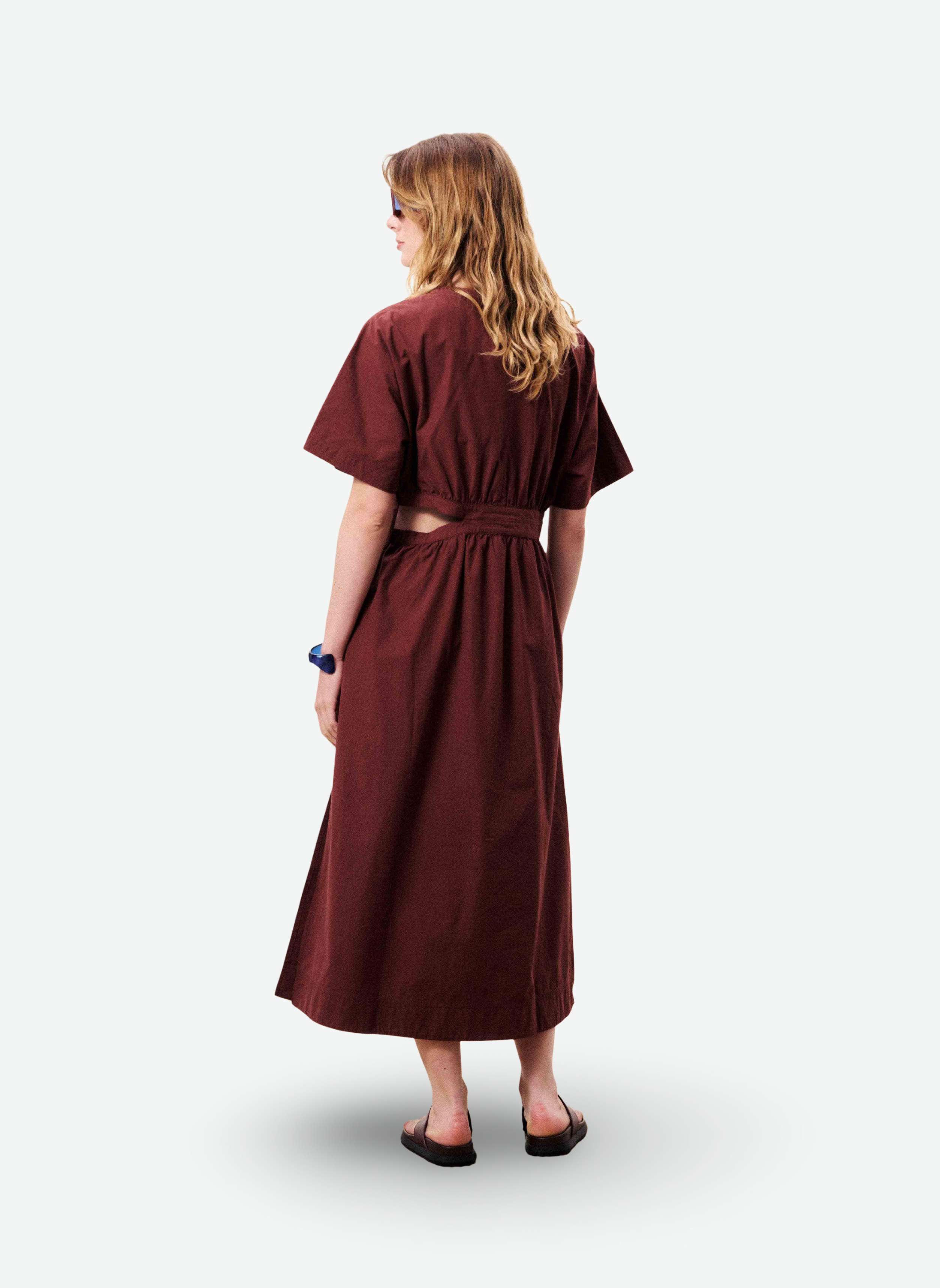 Robes MAVERA femme bordeaux FRNCH Robes MAVERA femme bordeaux Bordeaux