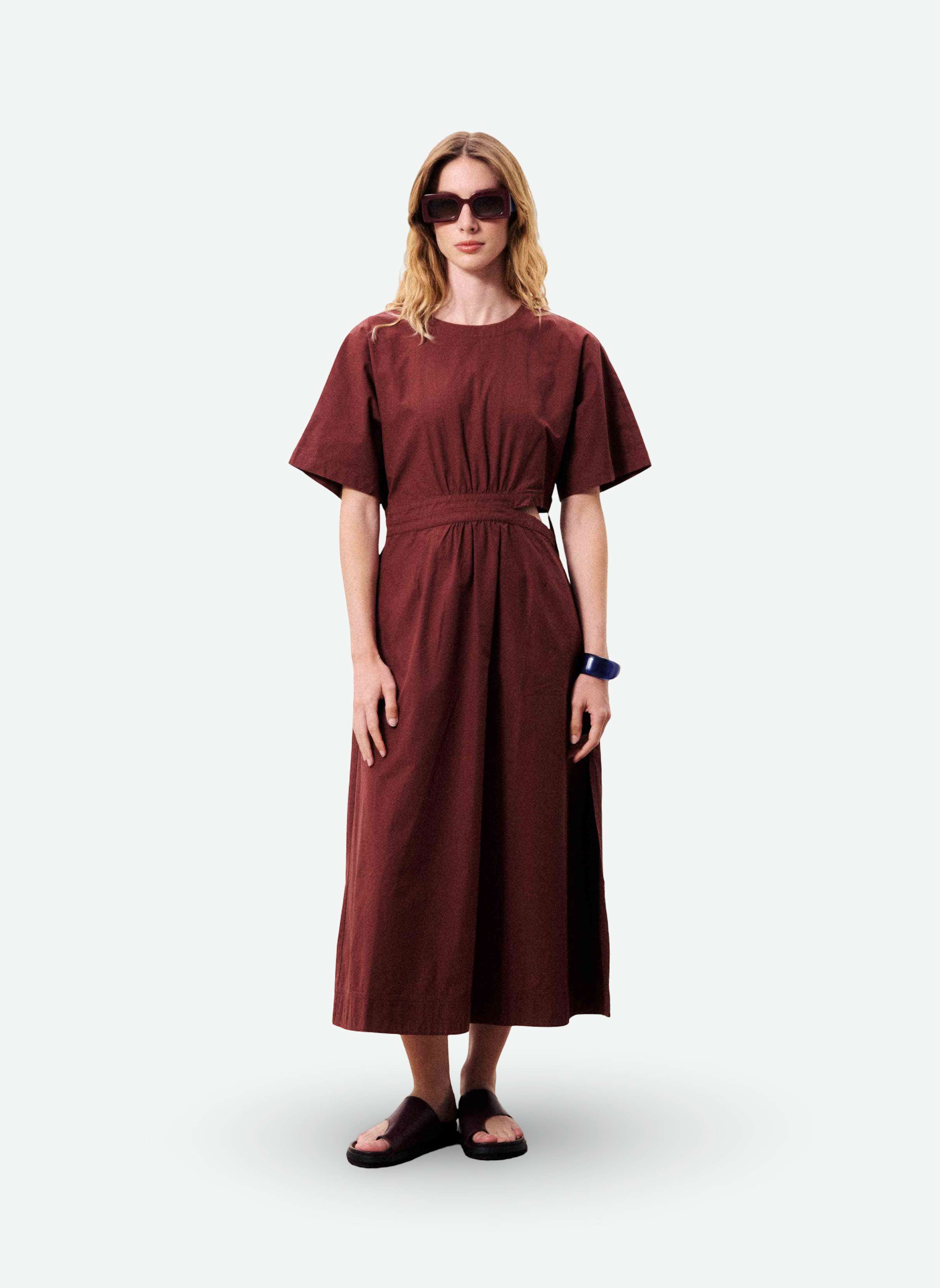 Robes MAVERA femme bordeaux FRNCH Robes MAVERA femme bordeaux Bordeaux