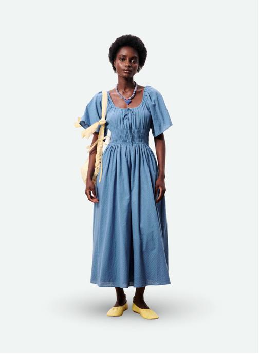 FRNCH Robes YEMANJA femme bleu