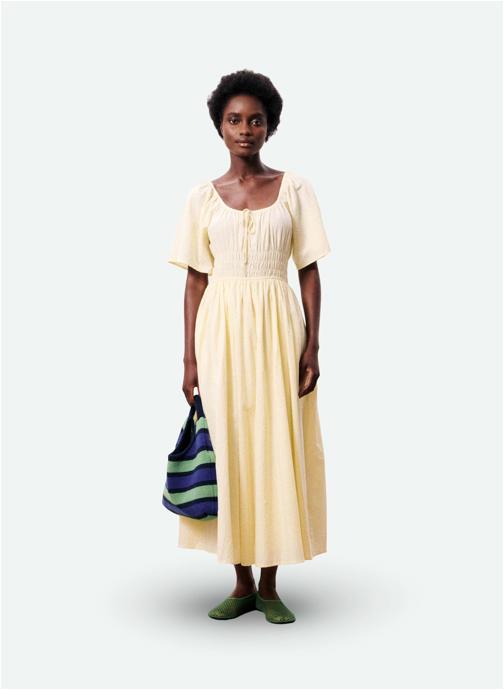 FRNCH Robes YEMANJA femme jaune