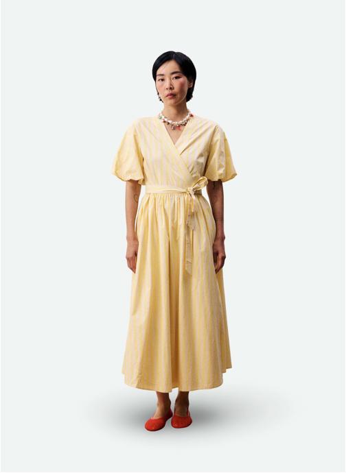 FRNCH Robes QUEEN femme jaune