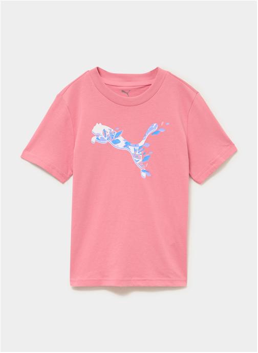 Puma Tee-shirts T-shirt - PUMA4_GRAPFLORAL_69173625 fille rose