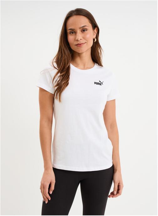 Puma Tee-shirts T-shirt - PUMA3_ESSLOGO_68237202 femme blanc