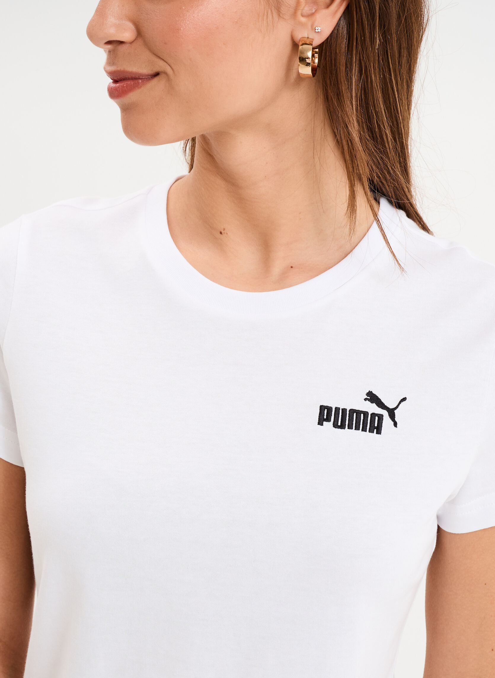 Tee-shirts T-shirt - PUMA3_ESSLOGO_68237202 femme blanc Puma Tee-shirts T-shirt - PUMA3_ESSLOGO_68237202 femme blanc Blanc
