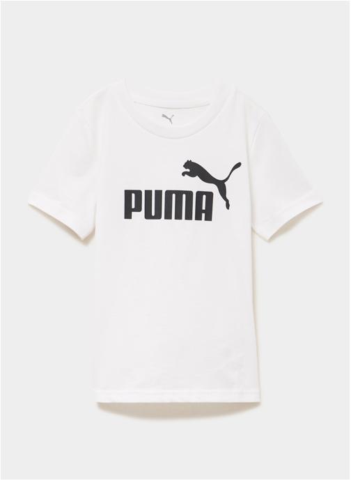 Puma Tee-shirts T-shirt - PUMA4_ESSLOGO_68489202 fille blanc