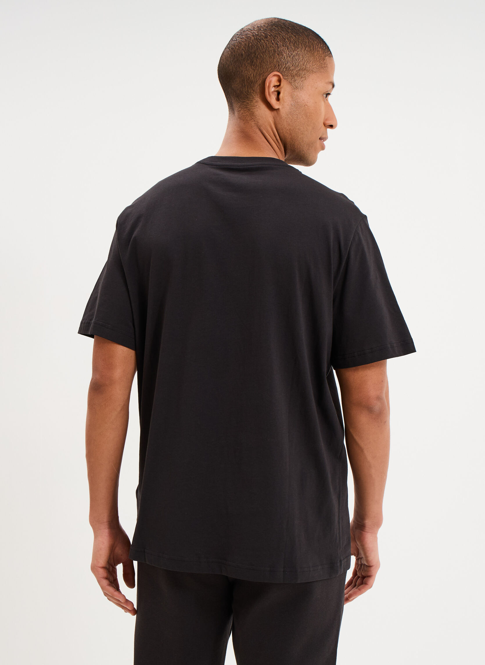 Tee-shirts T-shirt - PUMA1_ESSLOGO_68253201 homme noir Puma Tee-shirts T-shirt - PUMA1_ESSLOGO_68253201 homme noir Noir