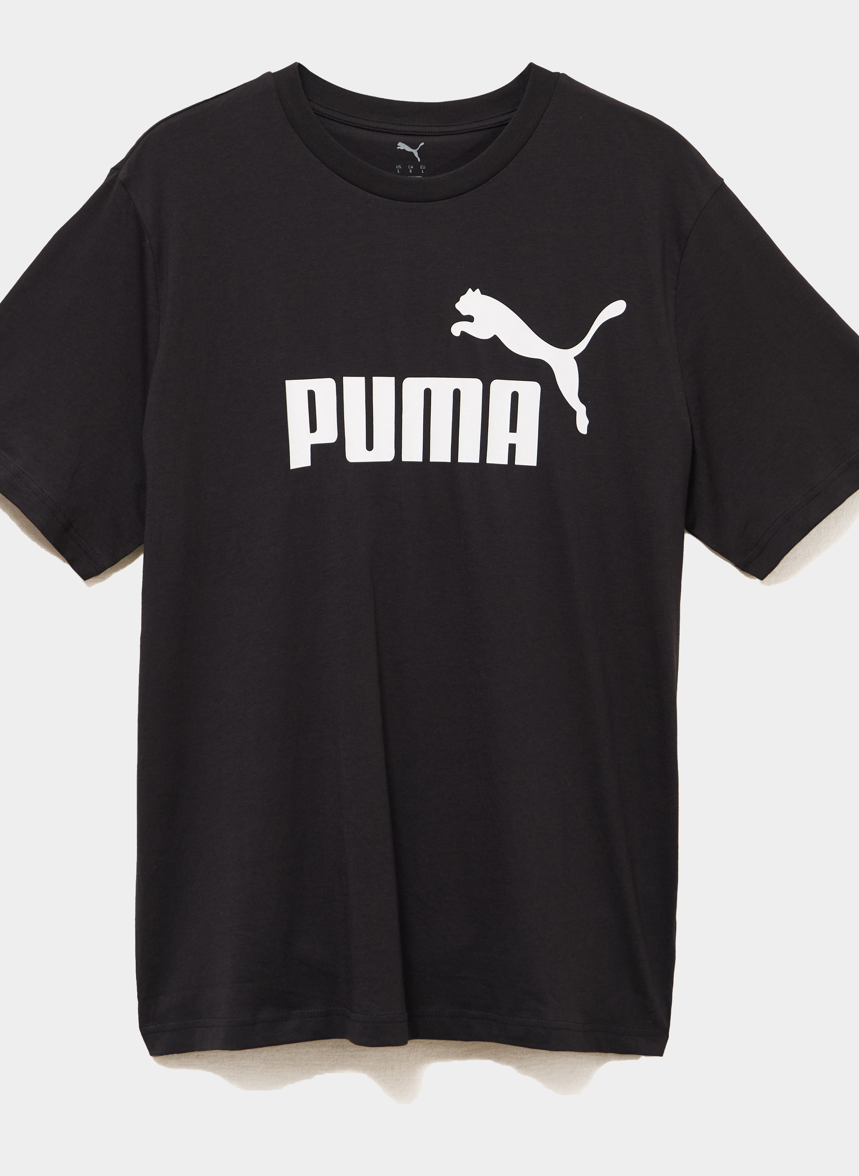 Tee-shirts T-shirt - PUMA1_ESSLOGO_68253201 homme noir Puma Tee-shirts T-shirt - PUMA1_ESSLOGO_68253201 homme noir Noir
