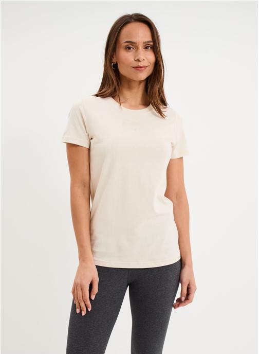 Puma Tee-shirts T-shirt - PUMA3_ESSSCRIPT_69176087 femme beige