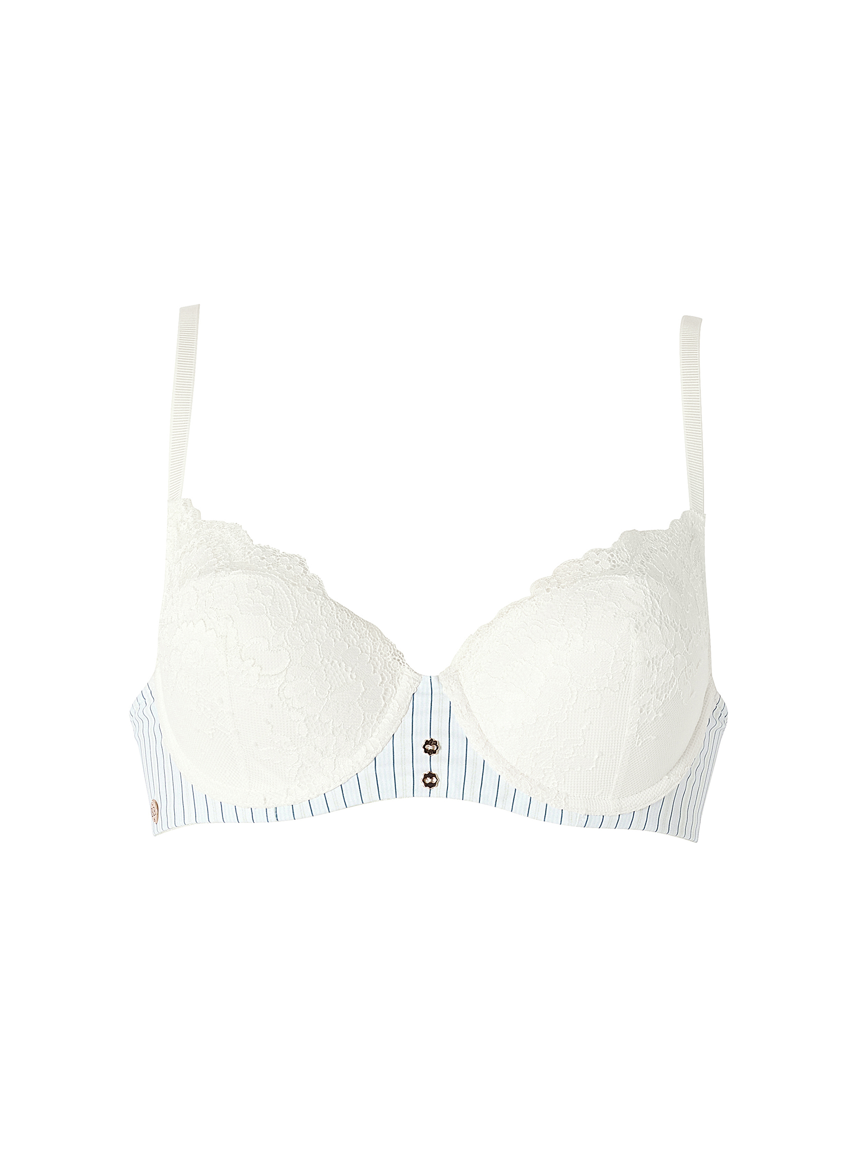 Brassières Soutien-gorge coques moulées ivoire Guinguette femme blanc Brigitte Bardot Brassières Soutien-gorge coques moulées ivoire Guinguette femme blanc Blanc