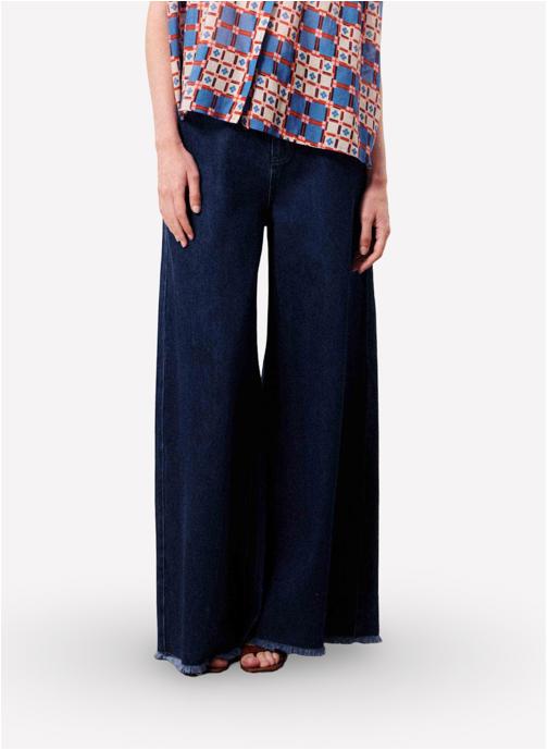 FRNCH Jeans droit FORNO femme bleu