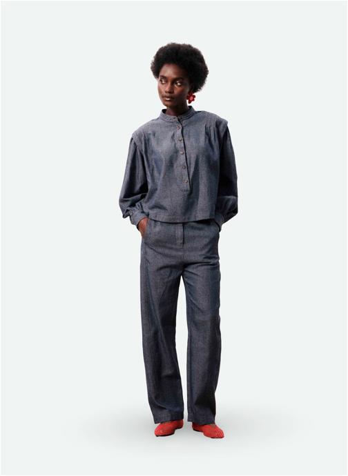 FRNCH Jeans droit RESSANA femme bleu
