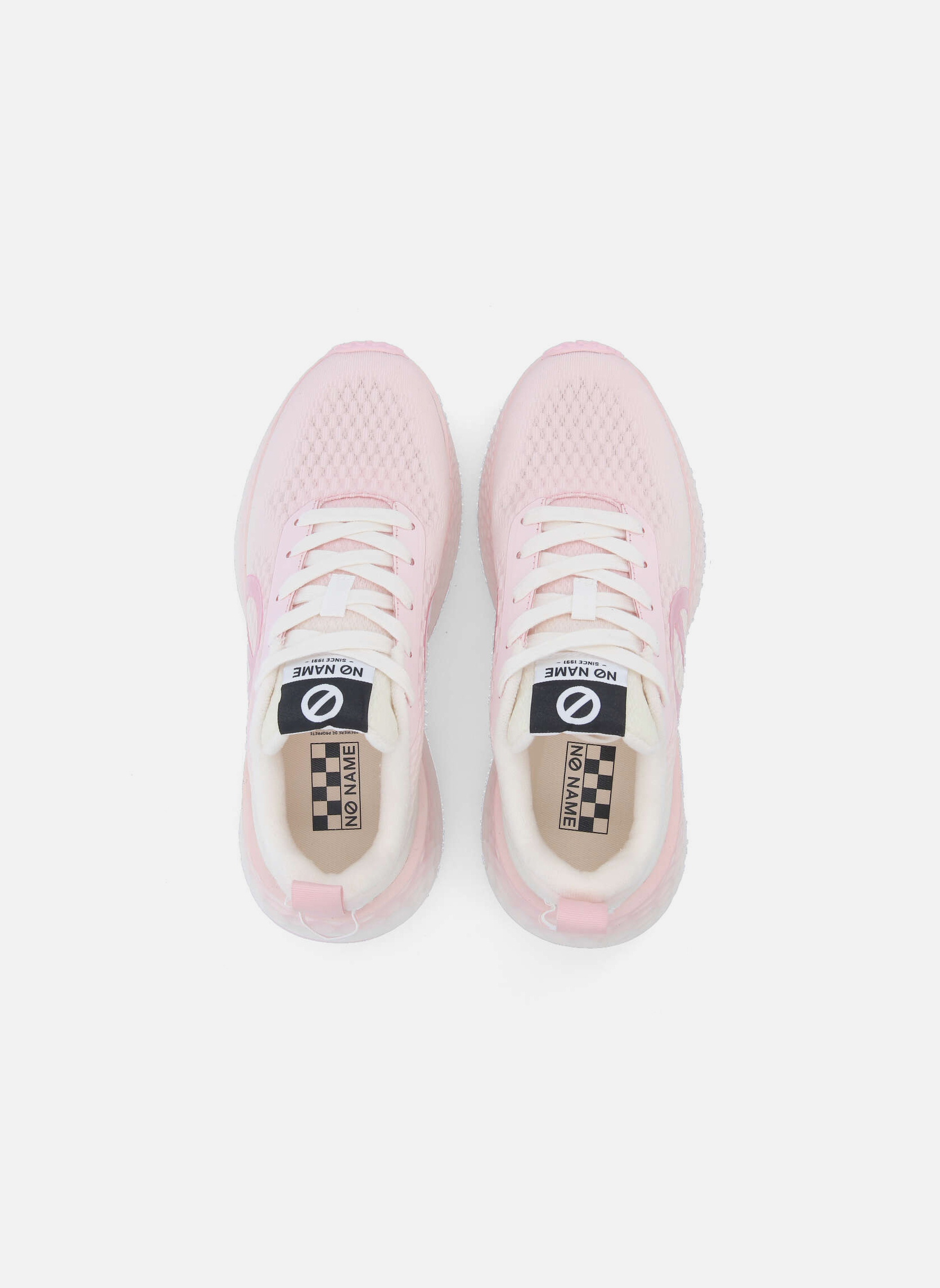 Baskets basses CARTER femme rose No Name Baskets basses CARTER femme rose Rose