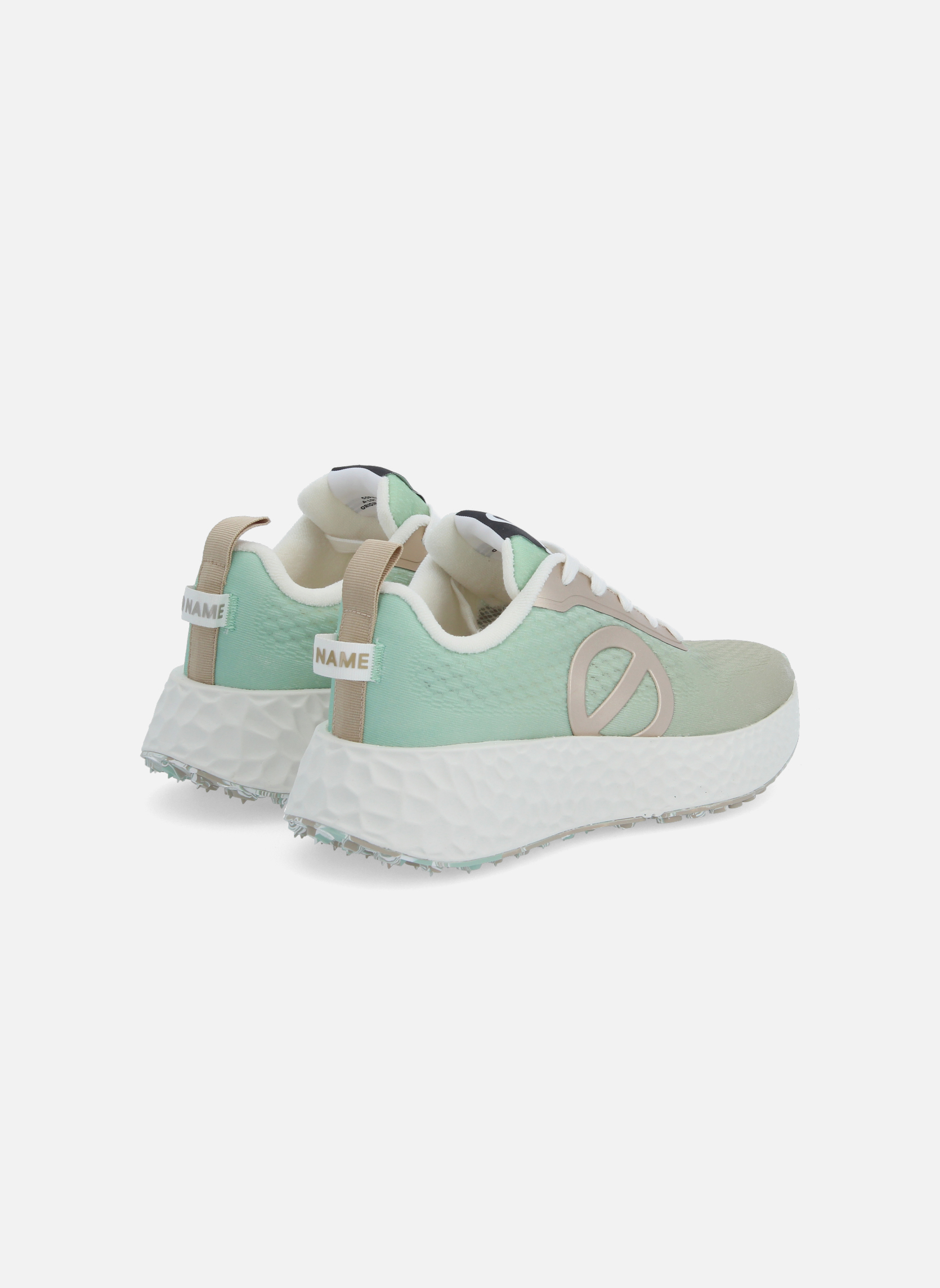 Baskets basses CARTER femme vert No Name Baskets basses CARTER femme vert Vert