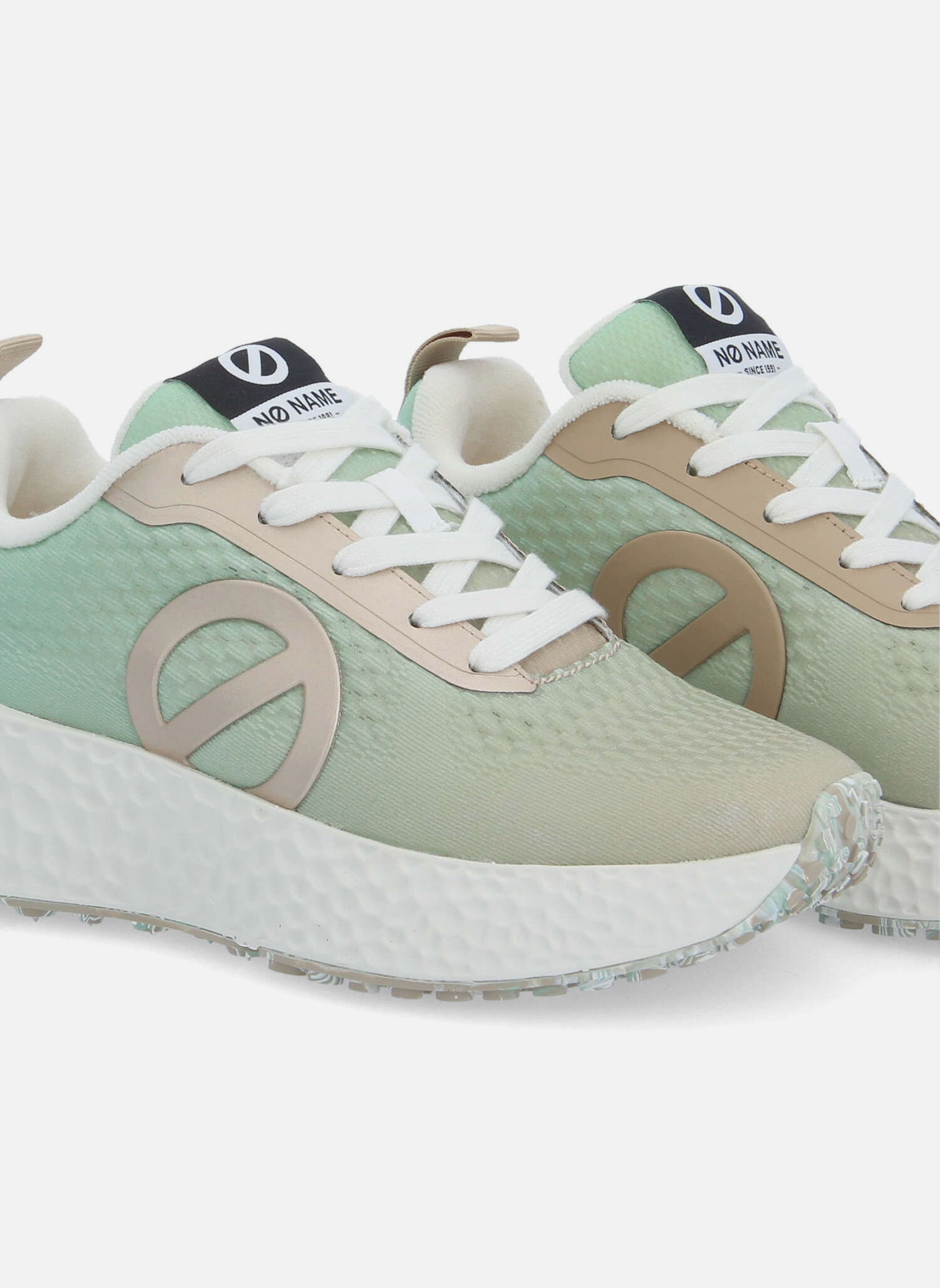 Baskets basses CARTER femme vert No Name Baskets basses CARTER femme vert Vert