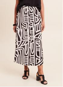 Jupes mi-longues JEREVERFLOU femme noir Bréal Jupes mi-longues JEREVERFLOU femme noir Noir