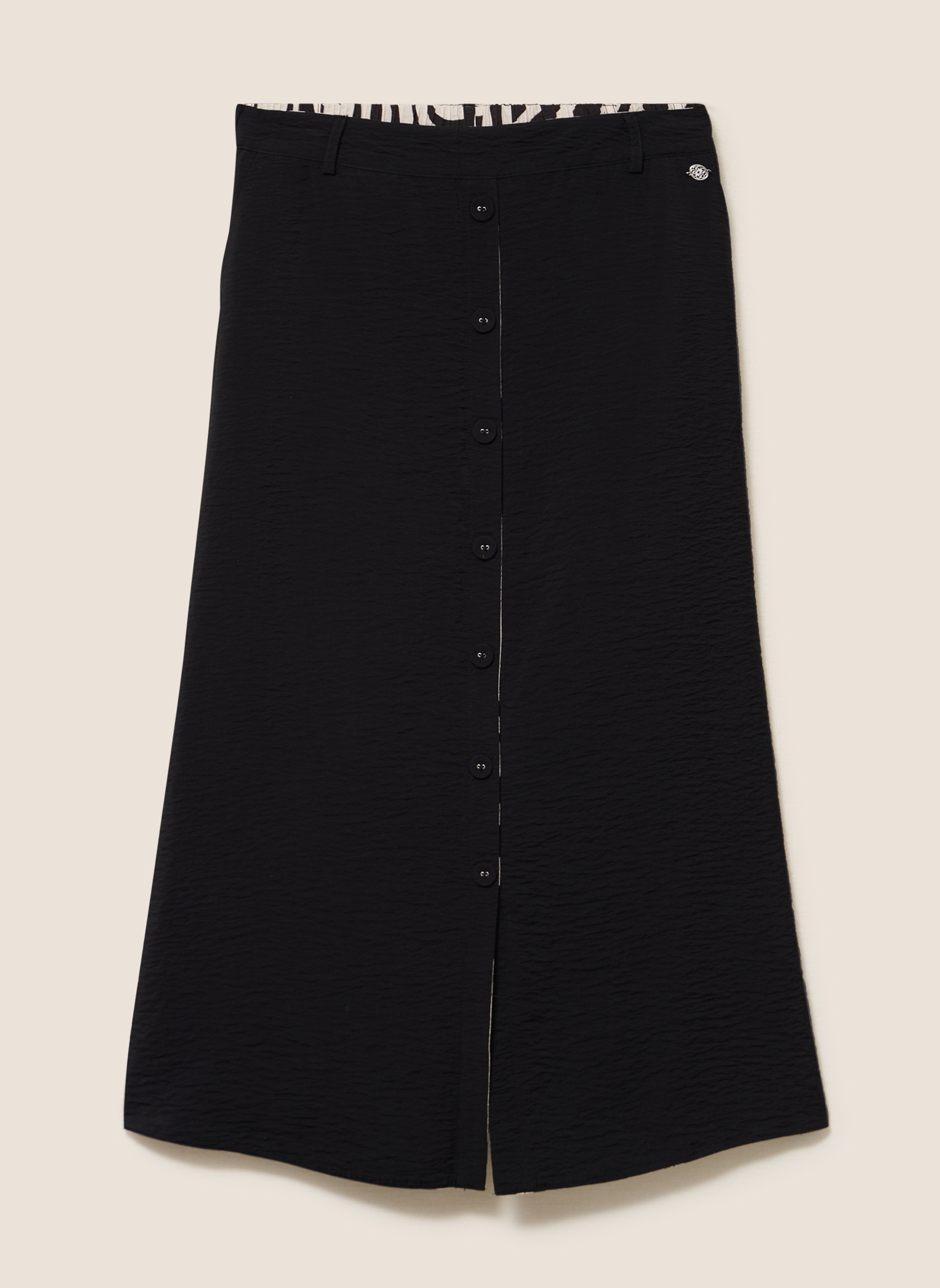 Jupes mi-longues JEREVERFLOU femme noir Bréal Jupes mi-longues JEREVERFLOU femme noir Noir