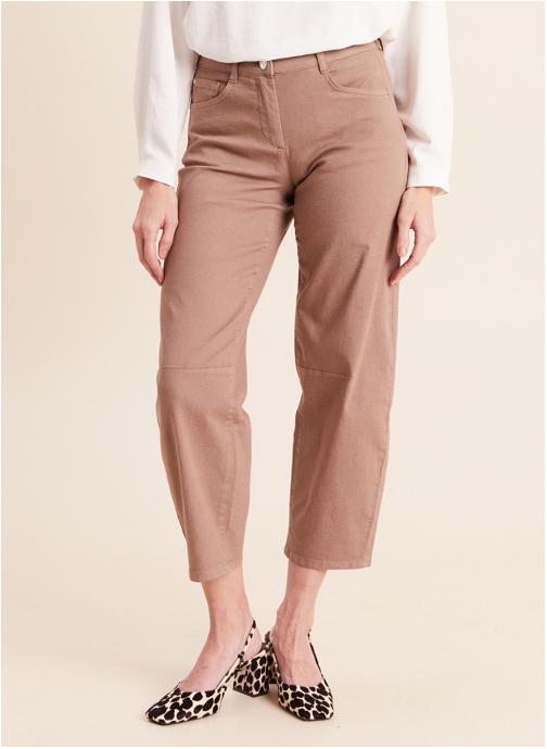 Bréal Jeans droit PESUBLIREL femme beige