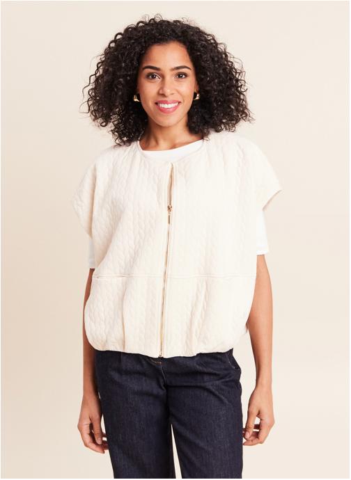 Bréal Vestes TILABALL femme blanc