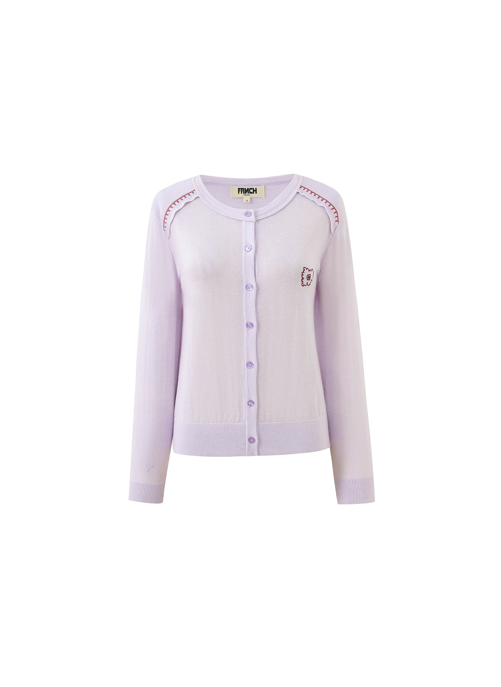 Gilets KATINKA femme violet FRNCH Gilets KATINKA femme violet Violet clair