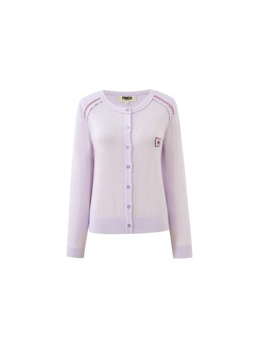 FRNCH Gilets KATINKA femme violet