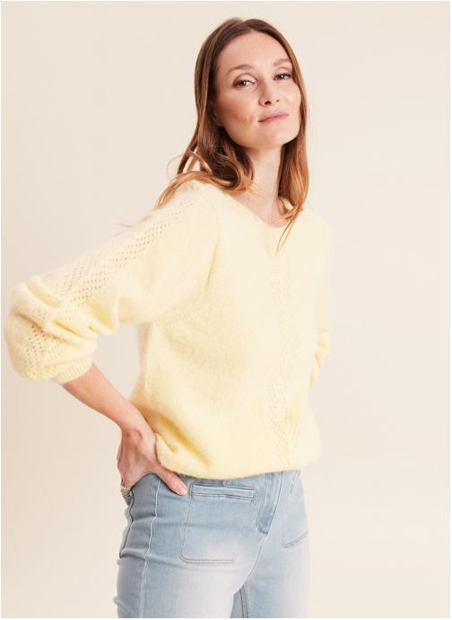 Bréal Pulls MILEONIE femme jaune